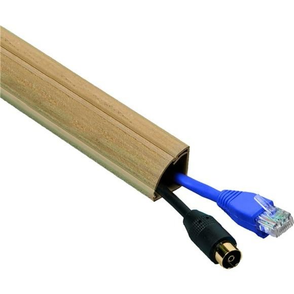 Cord Cover Kit, 30FT Self-Adhesive Wire Hider (0.87in (W) x 0.87in (H) - Picture 3 of 6